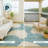 Machine Washable Indoor/Outdoor Chantille ACN2506 Floral Rug-984652955-984652929