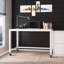 Yeomans Ready-to-Assemble 48-inch Wide Mobile Metal Desk for Home Office-324764059