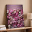 Toile, arrangement dynamique et dense de pivoines en fleurs dans différentes nuances-762973747