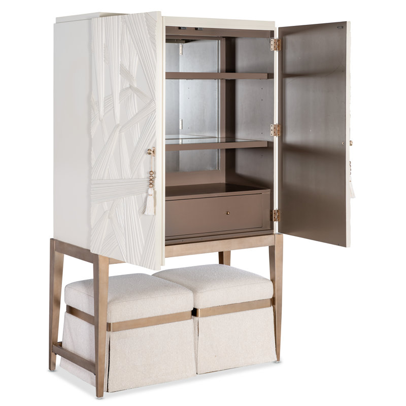 Melange Dream Weaver Bar Cabinet