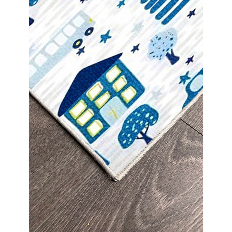 Tapis en coton Candice, Tapis de couloir 3 pi 11 po x 9 pi 2 po
