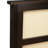 King Size Bed With Woven Headboard & 2 Storage Drawers, Gratifying And-1184803635-1184803628