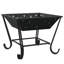 Jackie Fire Pit with Poker 50 cm XXL Steel