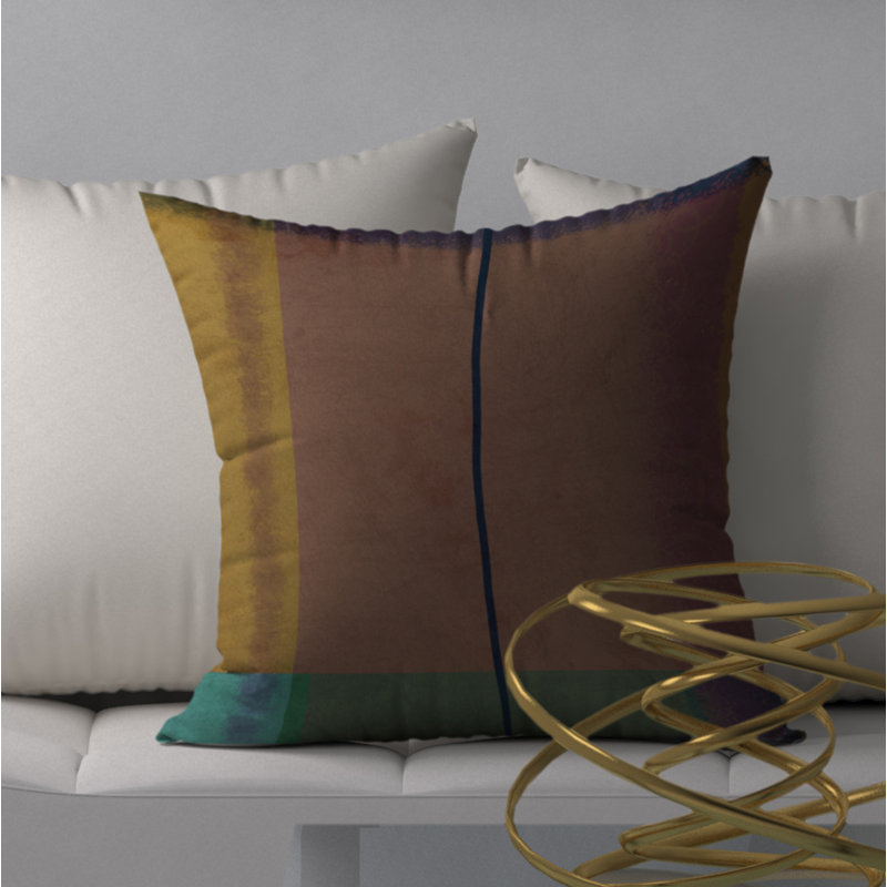 Star Abstract Reversible Throw Pillow, 20" H x 20" W