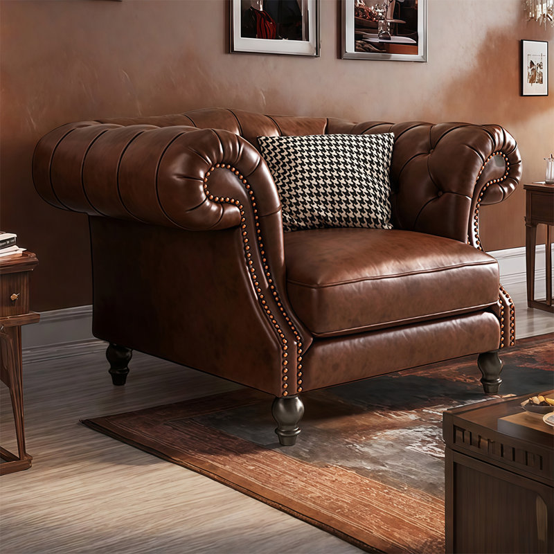 Retro American straight - row sofa