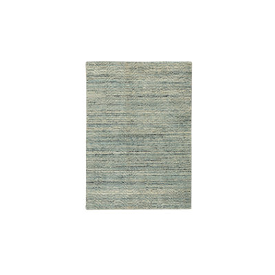 Tapis oriental rectangulaire en laine vert tissé à la main 3 pi 0 po x 5 pi 0 po - MOA10258618