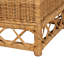 Lit pour chien en rotin naturel