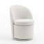 Tabouret de coiffeuse pivotant rembourré-220756085