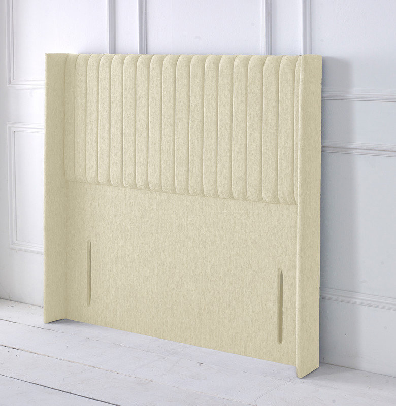 Upholstered Headboard, Cream, Double (4'6)