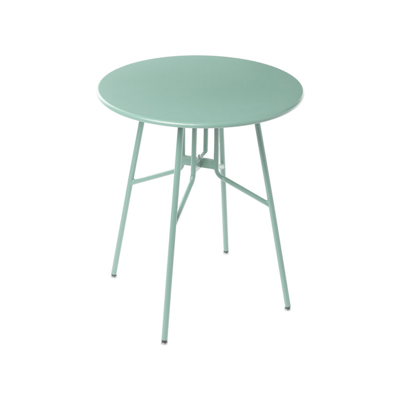Round 4 - Person 64Cm L Outdoor Bistro Table, Light Green