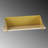 Colesen Modern Wall Shelf, Gold Finish, 23.6 x 7.9 x 7.5 inches | 100% Wooden Surface, 100% Metal Frame, Thickness: 0.7 inches | Stylish Storage Solution for Home or Office, Durable and Elegant Design-102349899