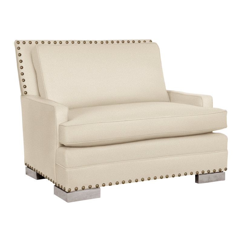 Riverside Chair And A Half, No, Kimoni Natural, Dove Gray