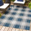 Tapis bleu marine / crème Sabine-293481093