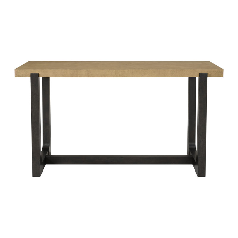 Table à hauteur de tréteaux en chêne l 30 po Vidalia
