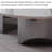 Round super crystal stone coffee table