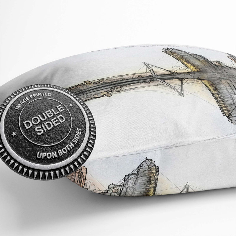 Square Cushion, 40cm H x 40cm W x 15cm D