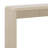 Rustic Console Table With 3 Fluted Drawers-119402455