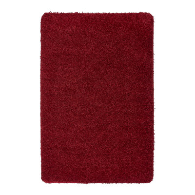 Solid Colour Shag Area Rug