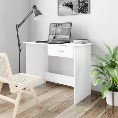 Desk Computer Desk Home Office Desk Workstation Table Engineered Wood