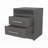 Eastover Nightstand 2.0 in melamine with two drawers-1549649434