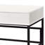 Bureau intégré - Largeur de 105 cm (41,35 po) - Finition naturelle et noire - Porte-documents - Grande surface de travail et tiroir
