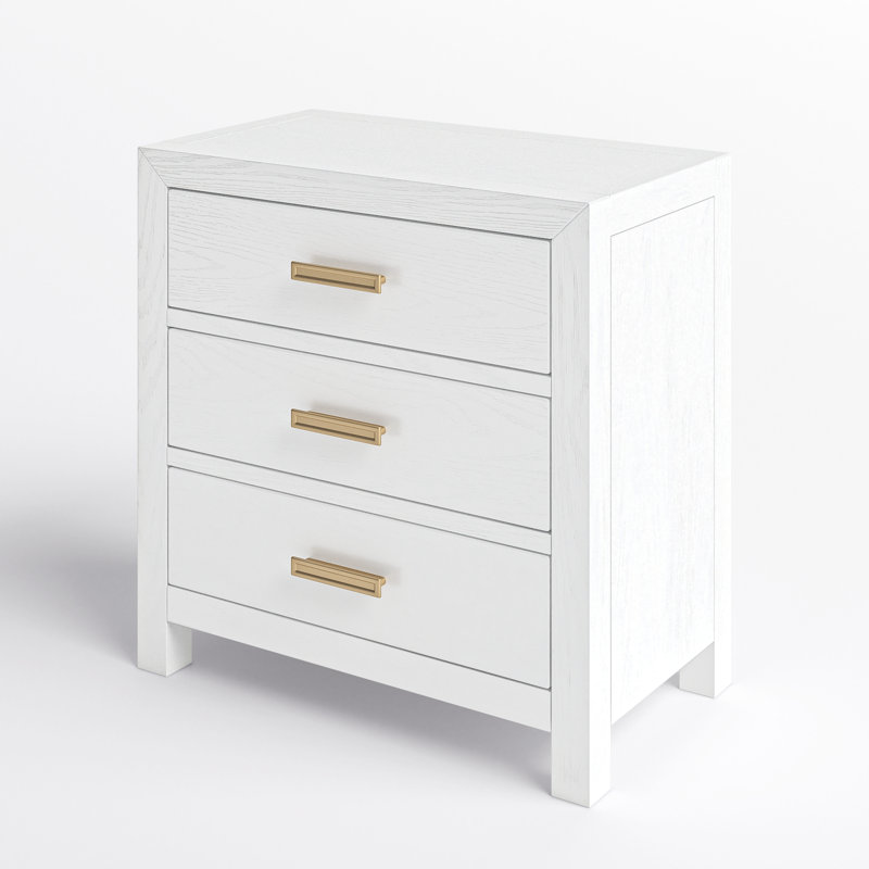 Ashdon 28'' W Nightstand, White Oak
