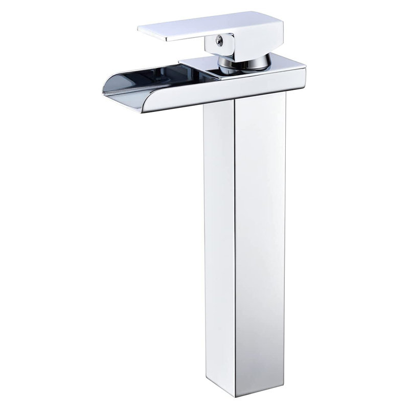Single-Hole Single-handle Bathroom Faucet, Chrome