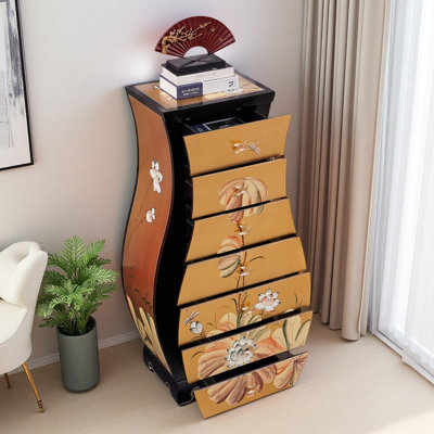 Armoire de rangement et décorative simple et artistique