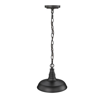 Lanterne suspendue d'extérieur 1 lumière H 73,7 po Filsaime