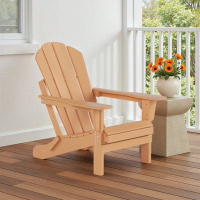 Chaise Adirondack pliante en PEHD Vinnie