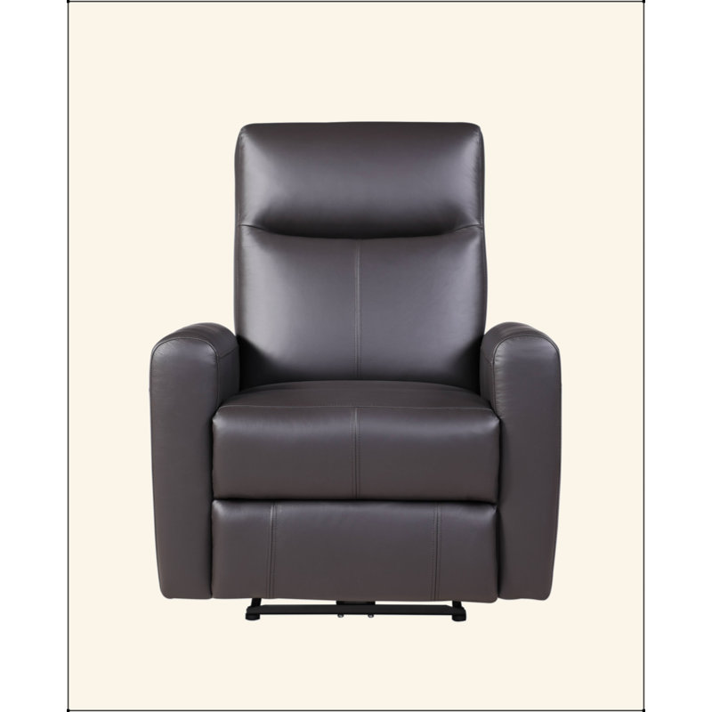 Top Grain Leather Match Power Motion Recliner