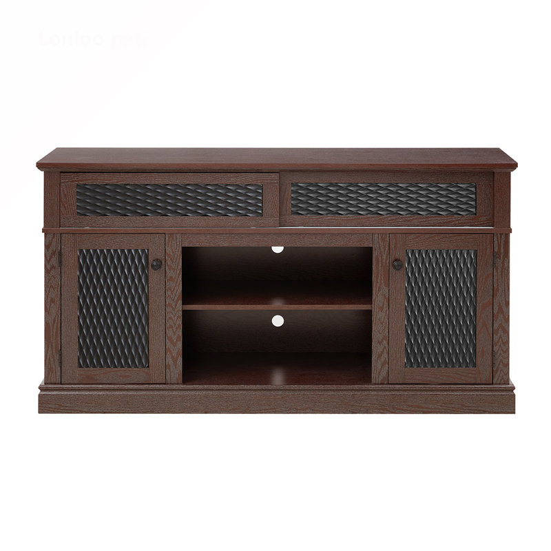 Versatile TV Stand with Multiple Storage Options and Stylish Design