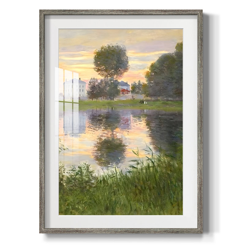 Vintage Landscape XCVI -Framed Print