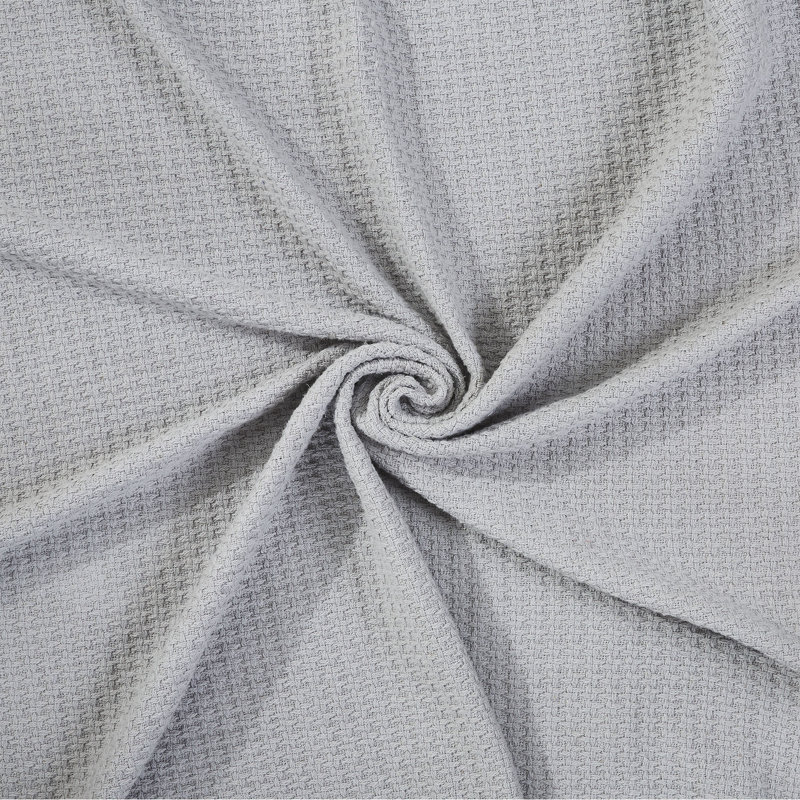 Couverture en coton , Double / Grand, Argent
