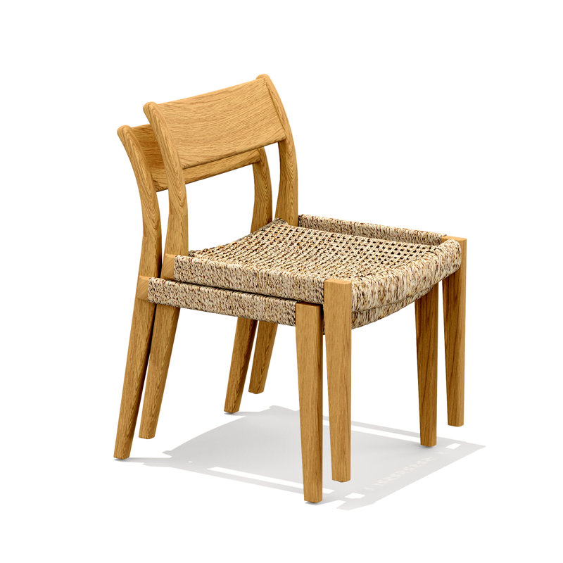 Chaise de salle à manger d'extérieur Amilo
