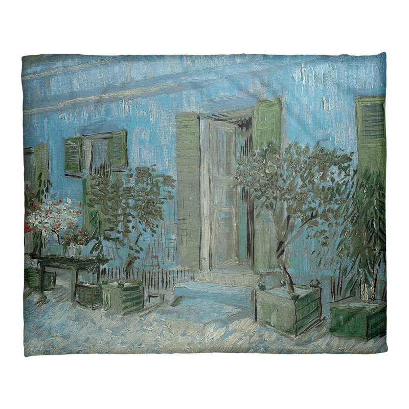 Jeté d'entrée d'un restaurant à Asnières, Bleu