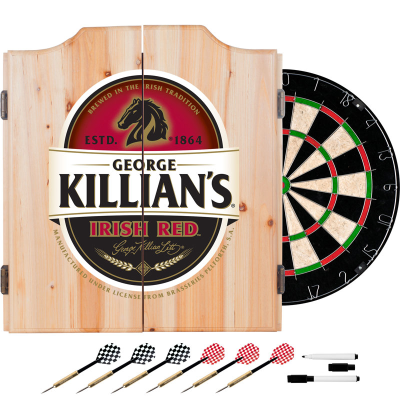 Ensemble de jeu de fléchettes et armoire Killians