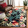 Hogle Hand Hooked Wool Floral Rug