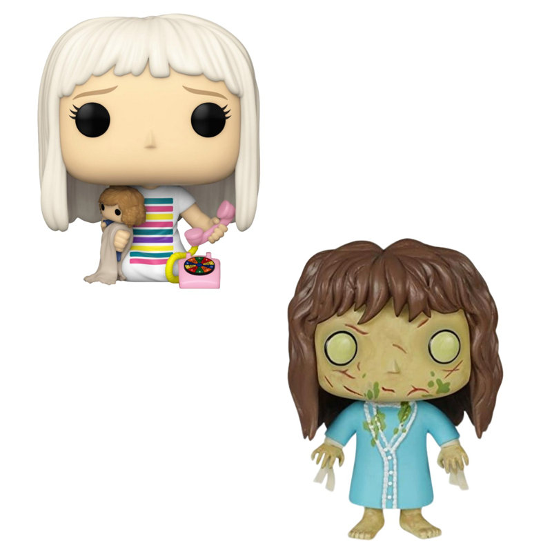 Funko Pop! Paquet de 2 Poltergeist II - Carol Anne et l'exorciste - Regan Macneil # 1583 # 203