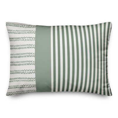 Housse et insert de coussin rectangulaire pour l'extérieur