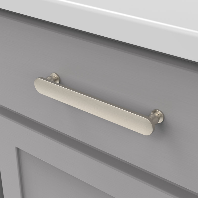 Anders Bar / Handle Pull, Satin Nickel, 6.31