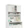 Teannan 31.85'' x 17.55'' Crafting Storage Cabinet with Sewing Machine Platform