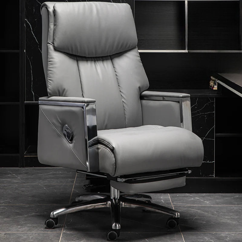 Cleston Genuine Leather Side Chair