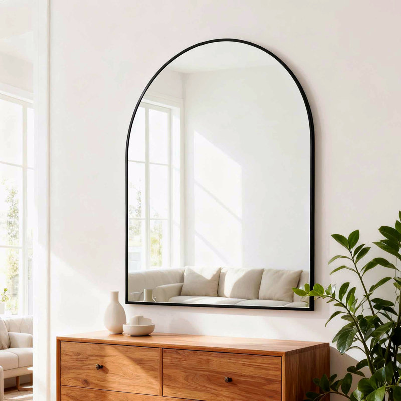 Miroir de salle de bain 24 po x 36 po, Noir, 36 po x 24 po