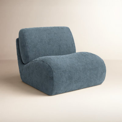 Nita Linen Swivel Lounge Chair