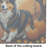 Sheltie Fall Glass Cutting Board Large