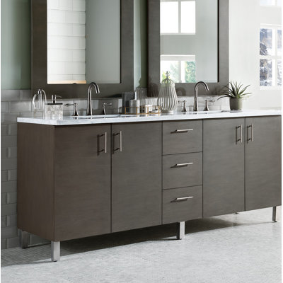 Metropolitan 72'' W Double Vanity