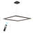 Kalvin 1-Light Modern Chandelier Square Kitchen Island Pendant Lighting with Remote Control-2014603936-2014603935