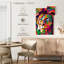 Brampt lion couleurs abstraites-108437831