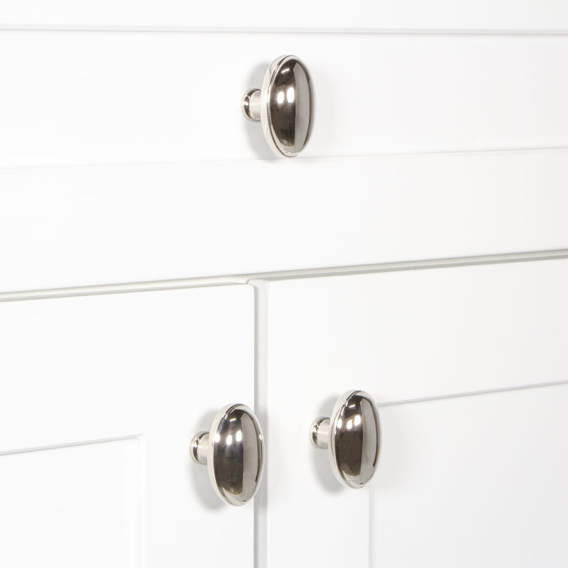 Eden Prairie Cabinet Knob, Polished Nickel